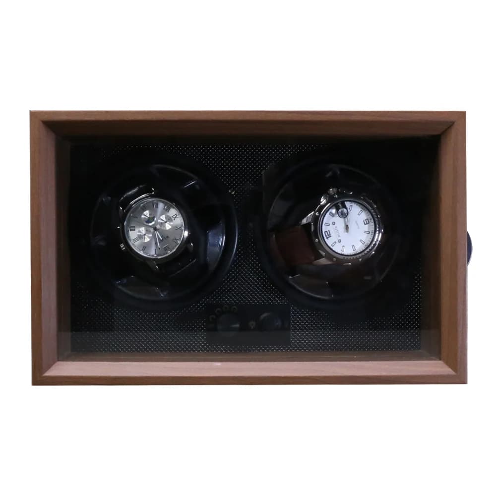 Remontoir de 2 montres automatique, alimentation Usb, boîte de montre en bois de luxe adaptée aux mo