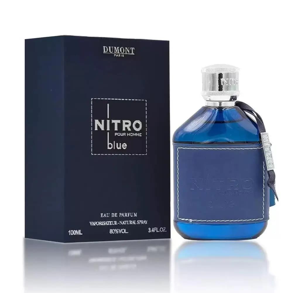 Dumont Nitro Eau de Parfum pour Homme, Parfum Oriental Arabe aux Notes Fraîches de Fruits, Boisées e