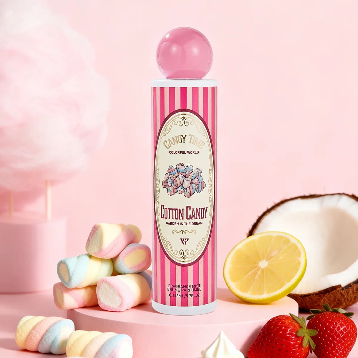 Spray de parfum floral fruité à la vanille gourmet, parfum pour femmes, parfum café/caramel/chocolat