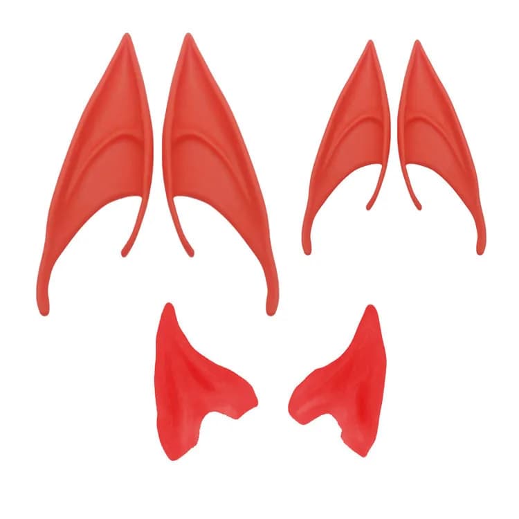 Oreilles d'Ange et d'Elfe pour Cosplay, Costumes de ixd'Halloween, Mascotte, Fournitures de Décorati