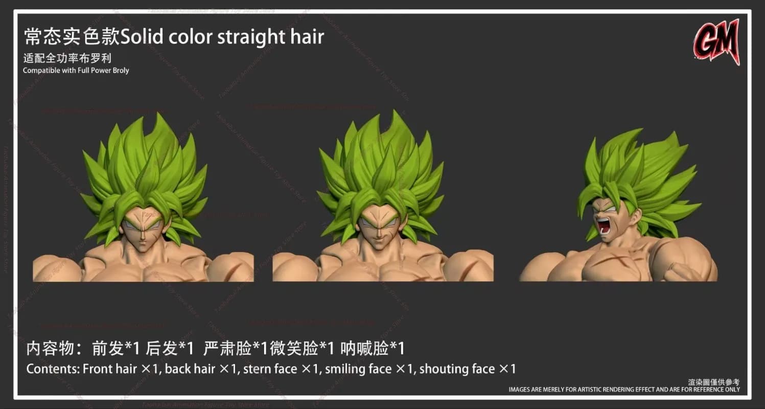 Pack d'accessoires GM Studio Dragon Ball Super Full Power Broly