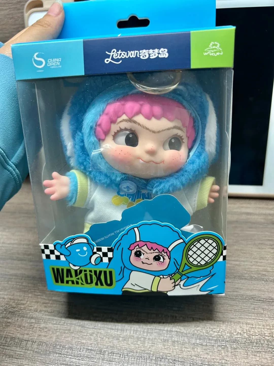 Authentique Wakuku série complète carte suspendue Figurines à collectionner jouets en vinyle modèle 