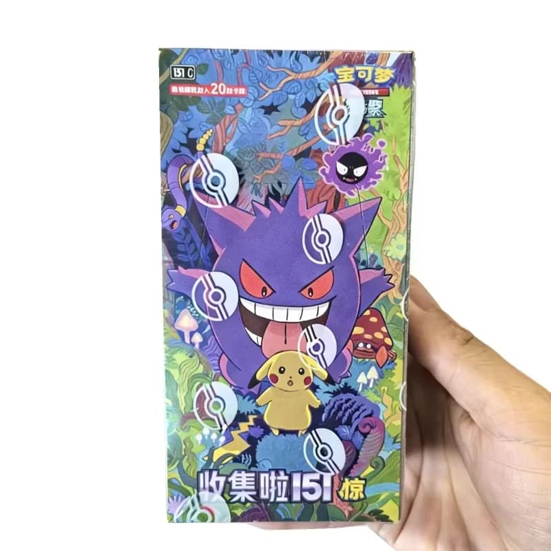 Collection de cartes de jeu de la série Fat Box 151, cartes Pokémon Vol.3, pack supplémentaire PTCG,