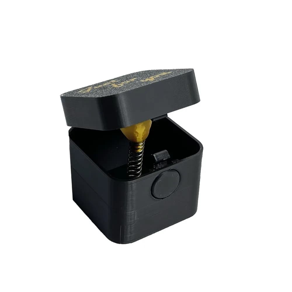 Coffret cadeau Surprise à pression créative, drôle avec bouton, cadeau Pop-Up, estampage à chaud, ca