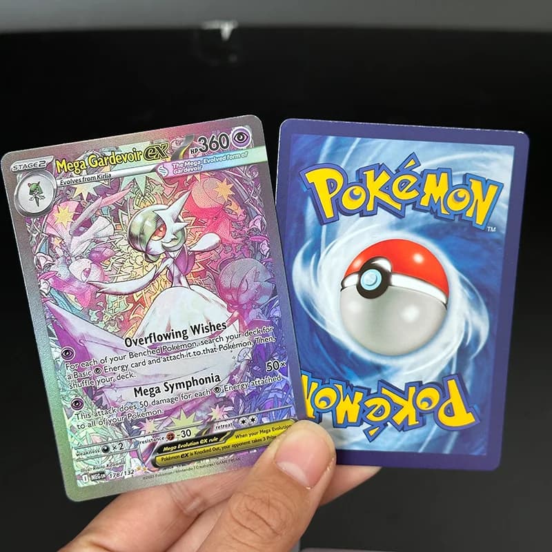Carte de jeu de collection DIY Pokémon Mega Gardevoir ex Lucario Kangaskhan Venusaur EX