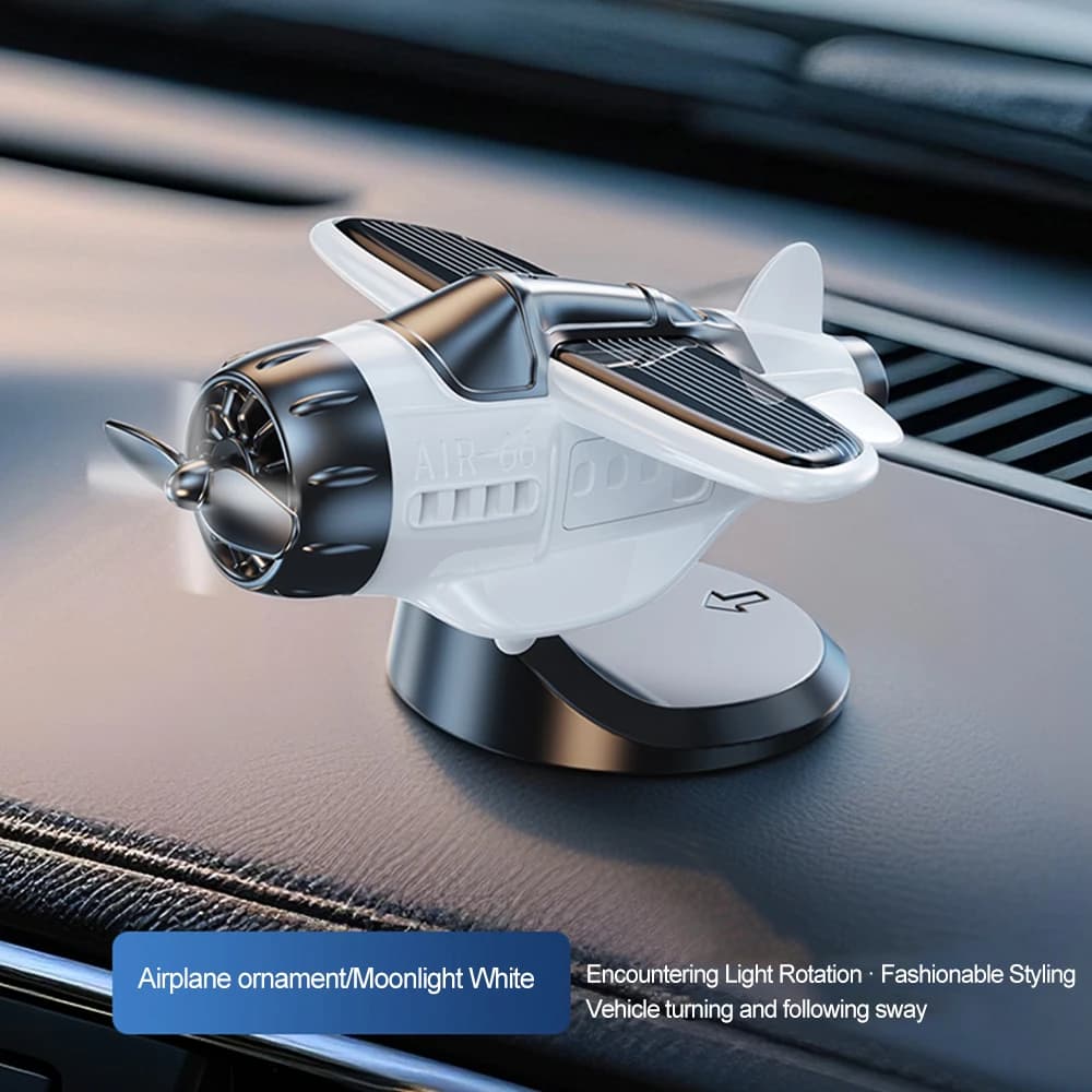 Machine d'aromathérapie solaire pour voiture, sans parfum, diffuseur de conception d'avion, désodori