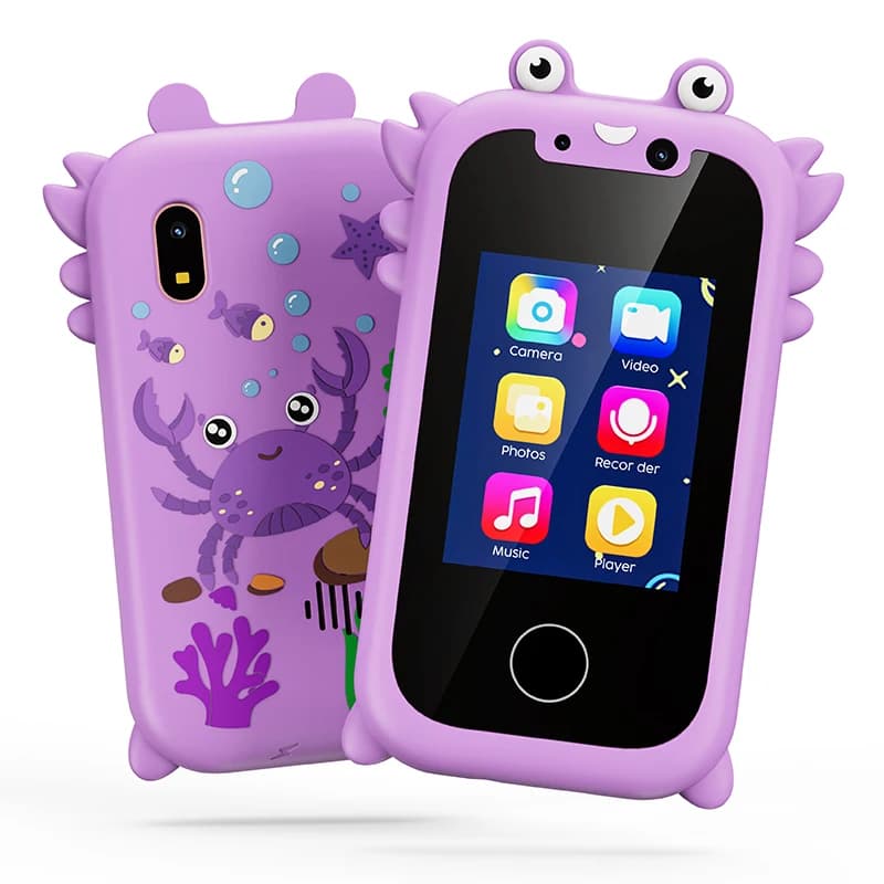 Téléphone intelligent pour enfants pour filles, cadeaux de Noël et d'anniversaire pour filles, jouet