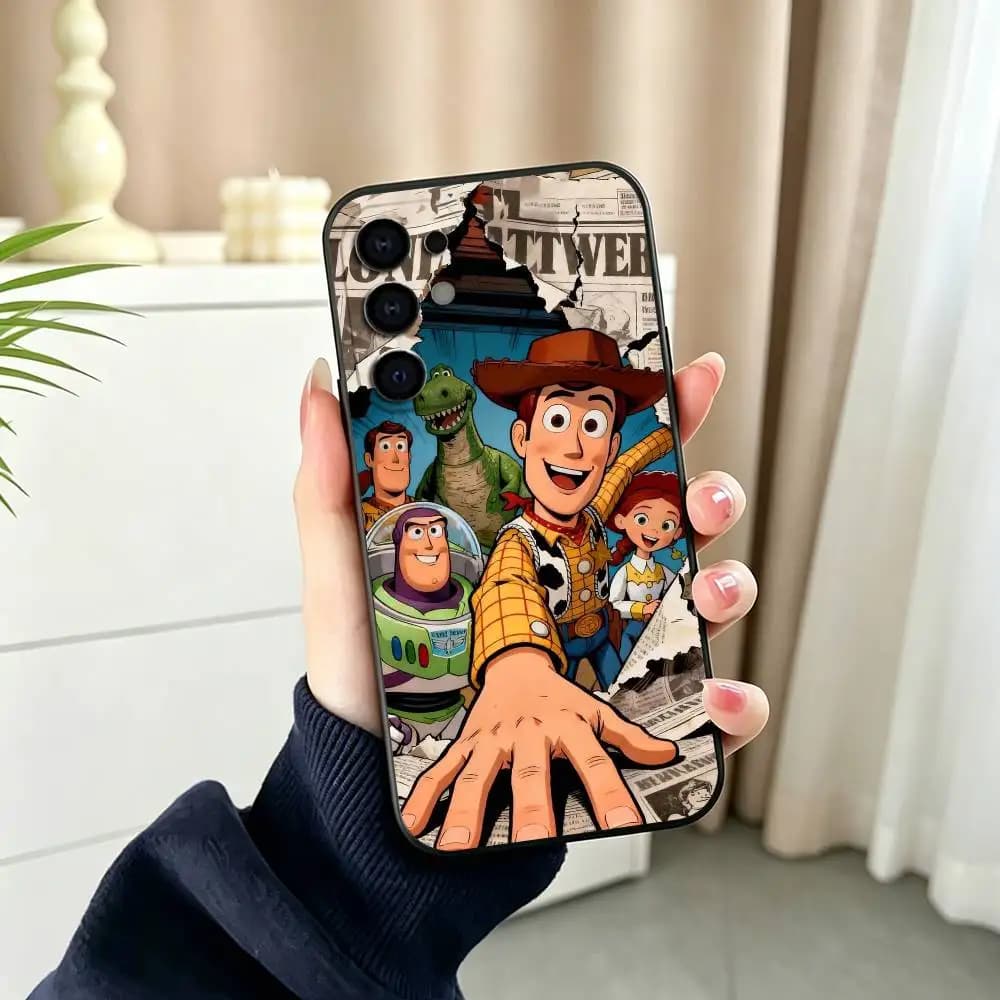 Coque de téléphone en silicone souple noire pour Samsung S25, S24, S21, S22, S23, S30, Ultra, S20, P