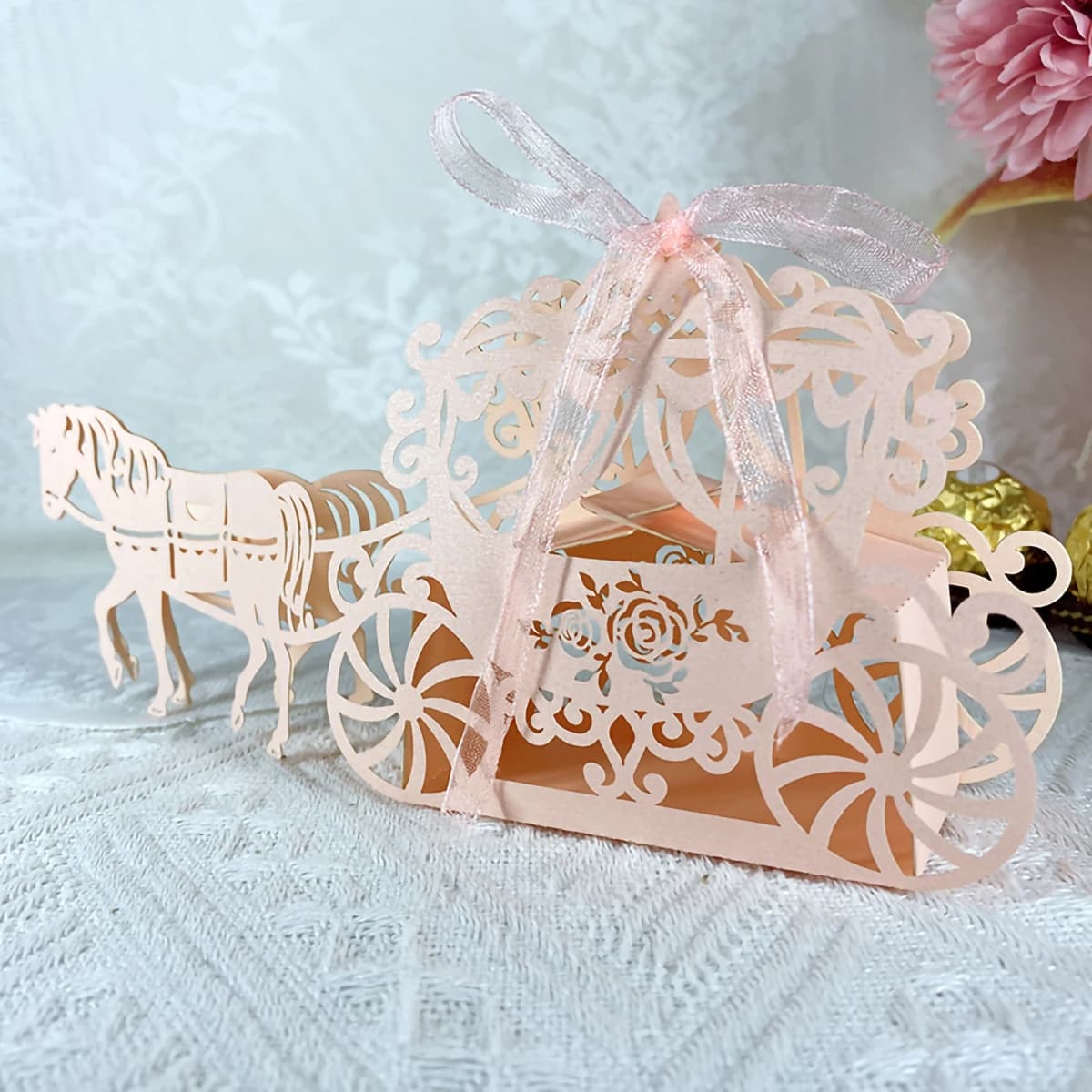 Boîte à bonbons pour le marié et la mariée, coffret cadeau pour les invités, coffret cadeau pour fêt