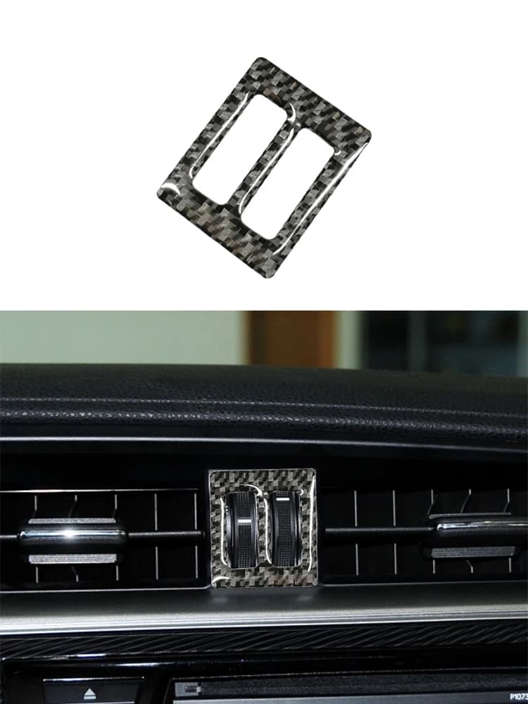 Accessoires de style intérieur de voiture pour Toyota CorTrust2014, 2015, 2016, 2017, 2018, fibre de