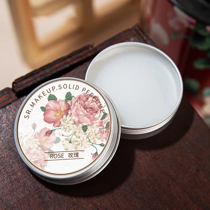 Baume de parfum solide pour femmes et hommes, poches portables, parfum Floral, fraîcheur, parfum lég