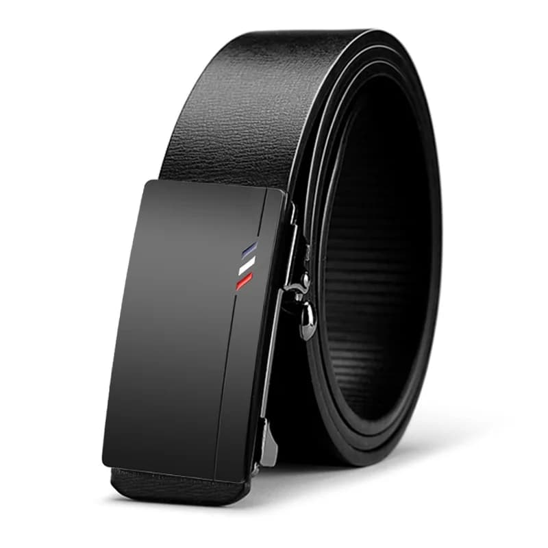 Ceinture décontractée de haute qualité pour hommes, sans dents, structure automatique, adaptée aux o