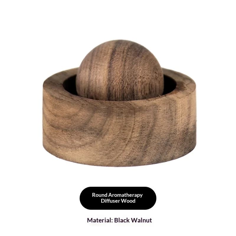 Diffuseur de parfum pour voiture, diffuseur d'huiles essentielles pour la maison, en bois, mini, mig