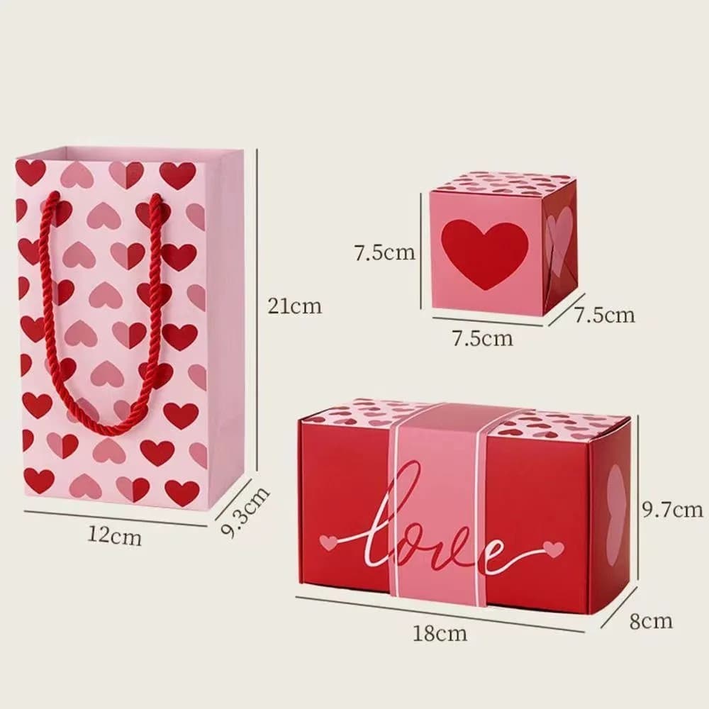 Surprise VPN Vive Gift Box avec Confettis, Creative Bounce Box, Pop-Up Money Box, 10 PCs, 12 PCs, 16