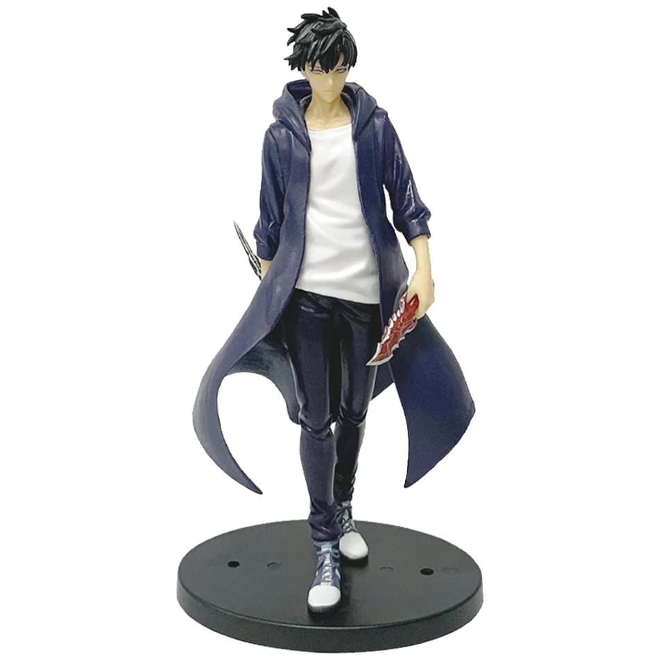 Figurine de nivellement Solo (Version Anime), 21cm, PVC, modèle de collection, affichage de figurine