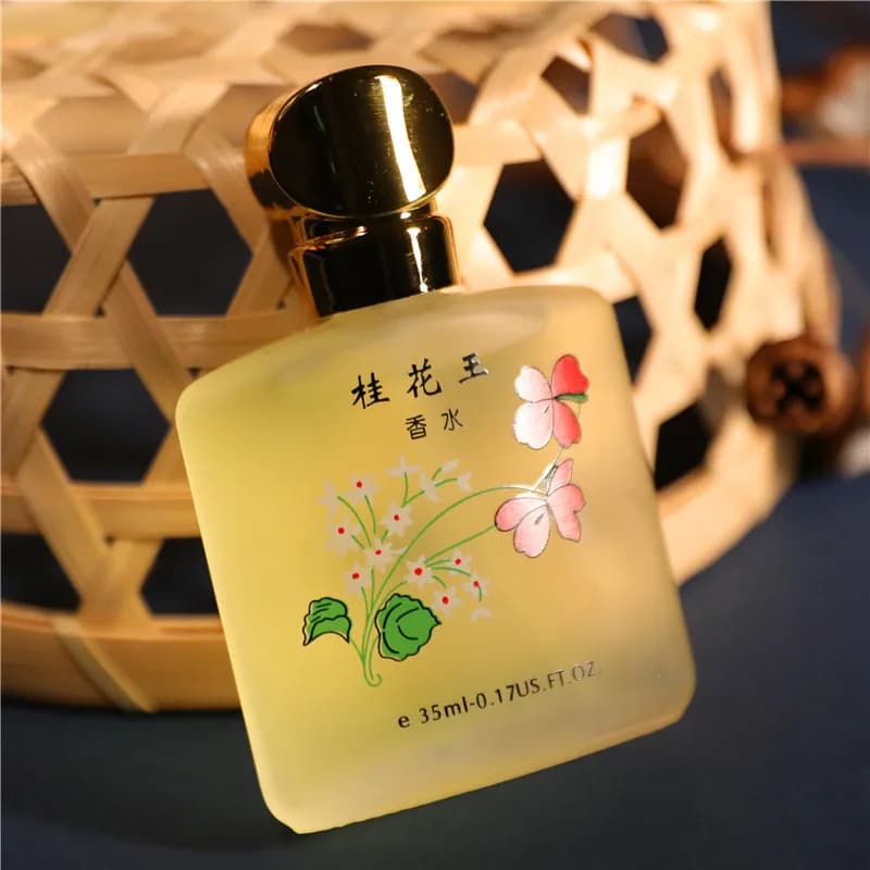 Parfum en spray à la fragrance de jasmin, senteur florale végétale, pour garder la fraîcheur, attire