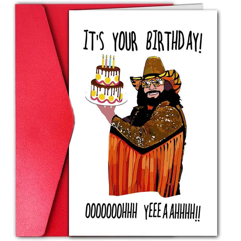 Cartes d'anniversaire avec enveloppes, cartes à texte amusantes, cartes de vœux fantaisie, cadeaux a