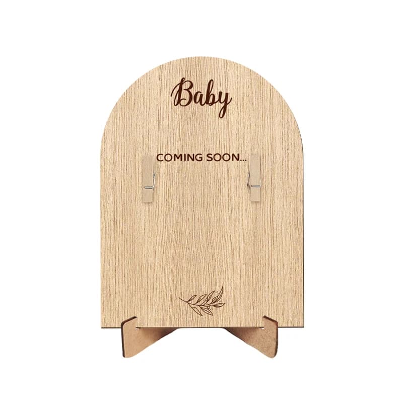 Panneau d'annonce de grossesse en bois, cadre Photo pour bébé, premier cadre Photo pour jeunes handi