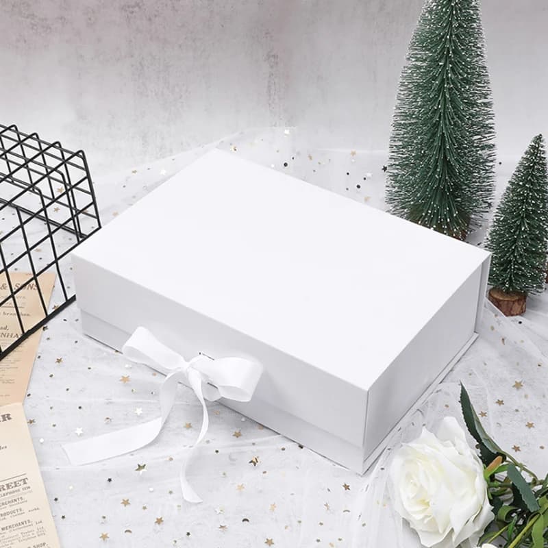 Coffret cadeau de demoiselle d'honneur de mariage personnalisé avec ruban, décorations de fête de po