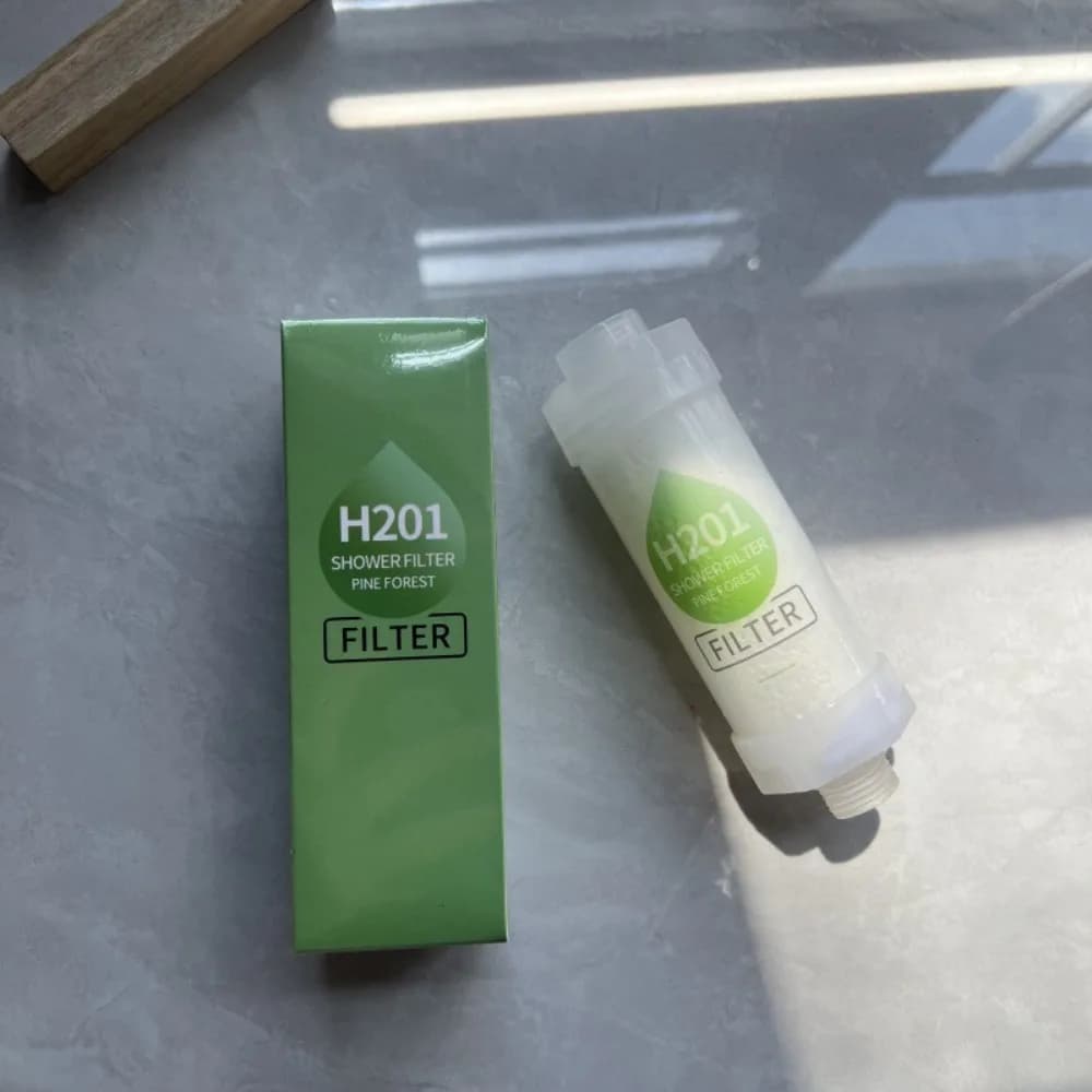 Filtre de Douche Haute Pression à la Vitamine C pour Soins de la Peau, Parfum Lavande, Qualité Spa, 