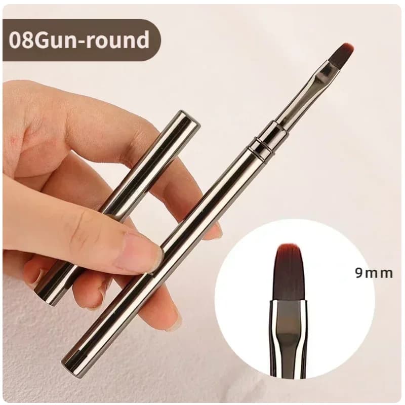 Stylo de photothérapie pour colle à ongles, brosse pour Gel UV, acrylique, peinture pour Nail Art, d