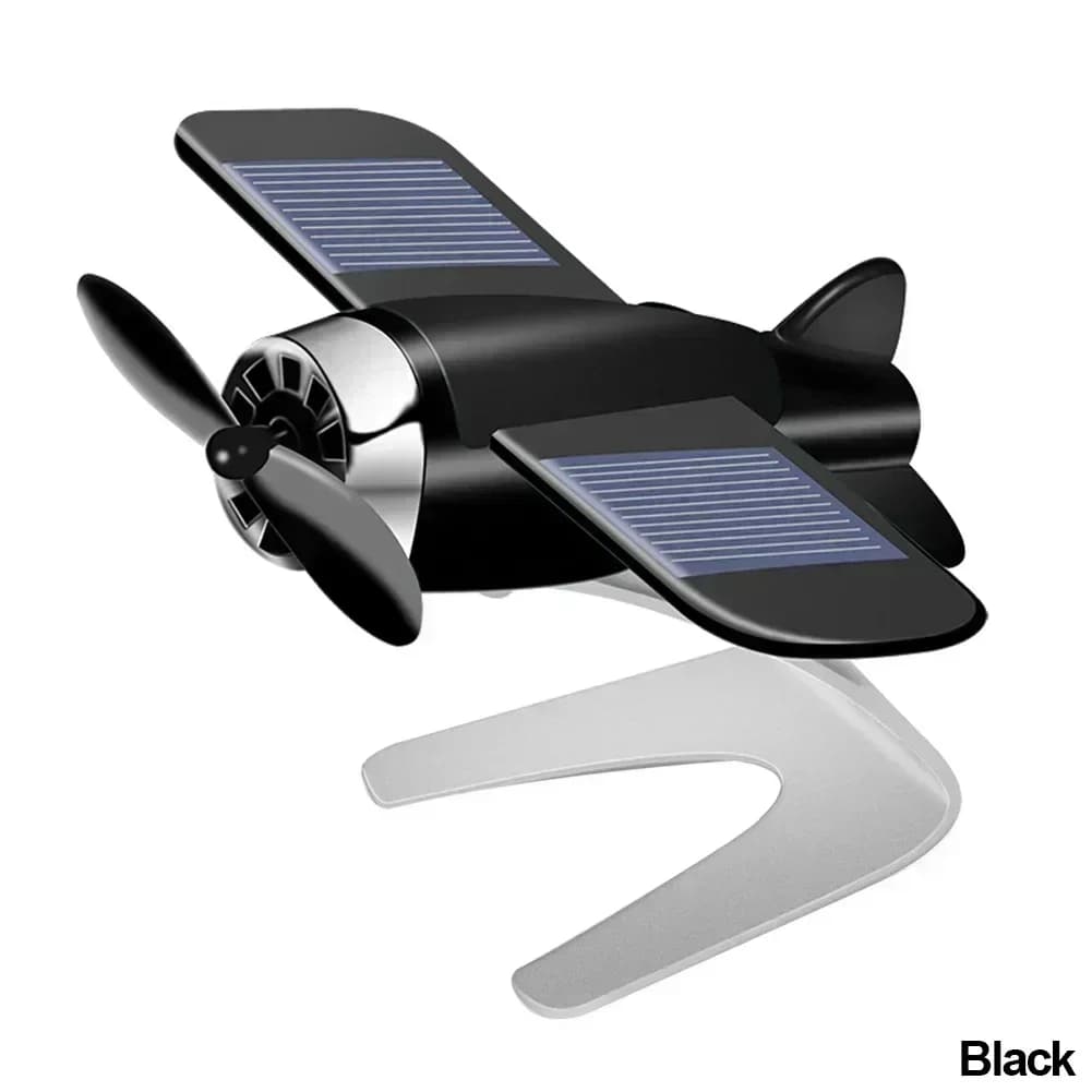Désodorisant solaire pour avion de voiture, diffuseur d'aromathérapie, ornements, Mini parfum de voi