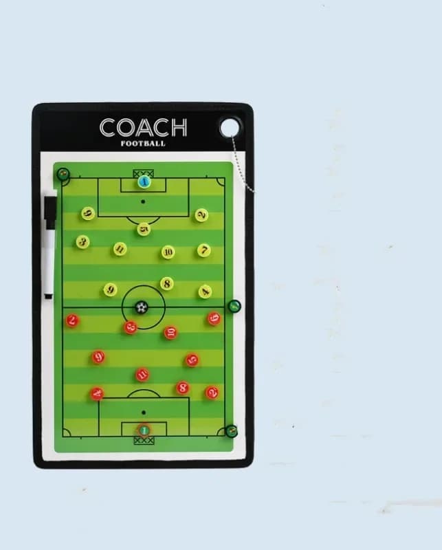 Tableau tactique magnétique portable pour entraînement et compétition de football – Outil d'entraîne