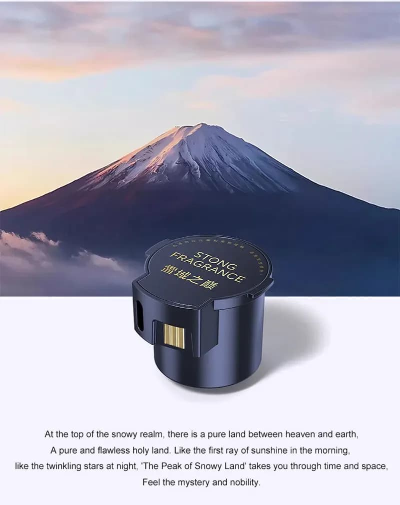 Désodorisant aromatique pour voiture, diffuseur de véhicule créatif, lumière ambiante, brume de nuag