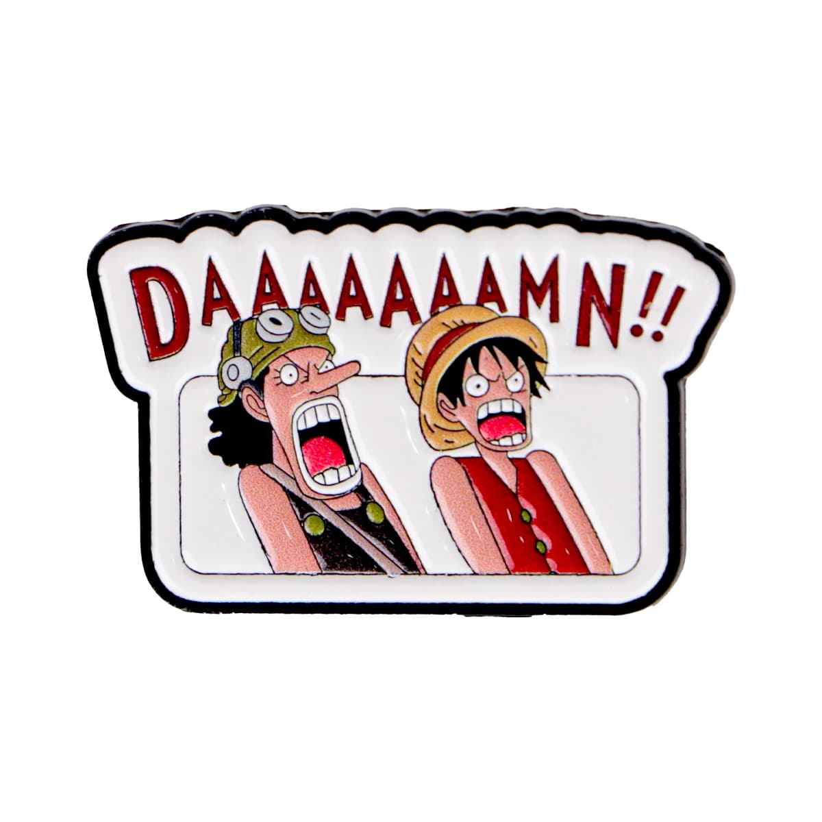 Anime Pirate Enamel Pin Badge Manga Cosplay Accessory Backpack Hat Lapel Brooch Women Men Fans Gift 