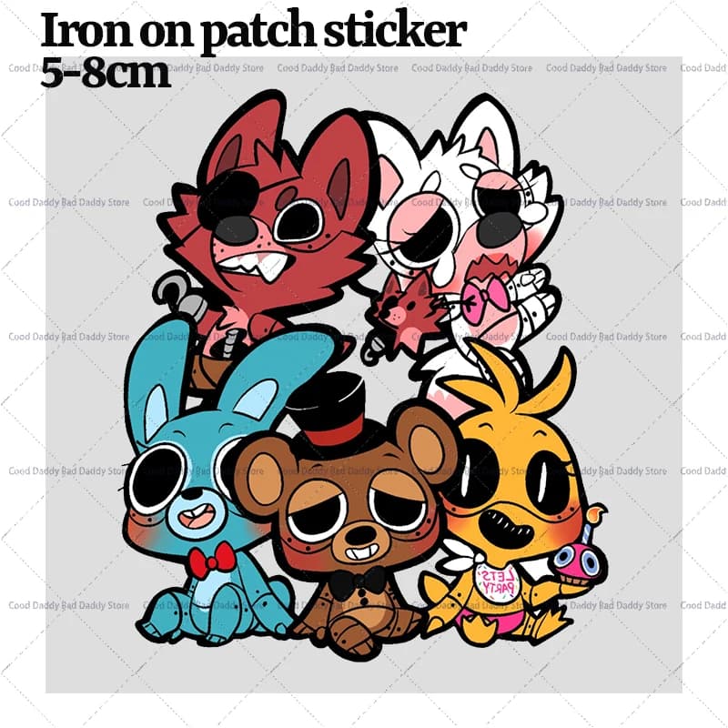FNAF portefeuille pour enfants sac à main cinq nuits chez Freddy imprimer porte-cartes de crédit en 