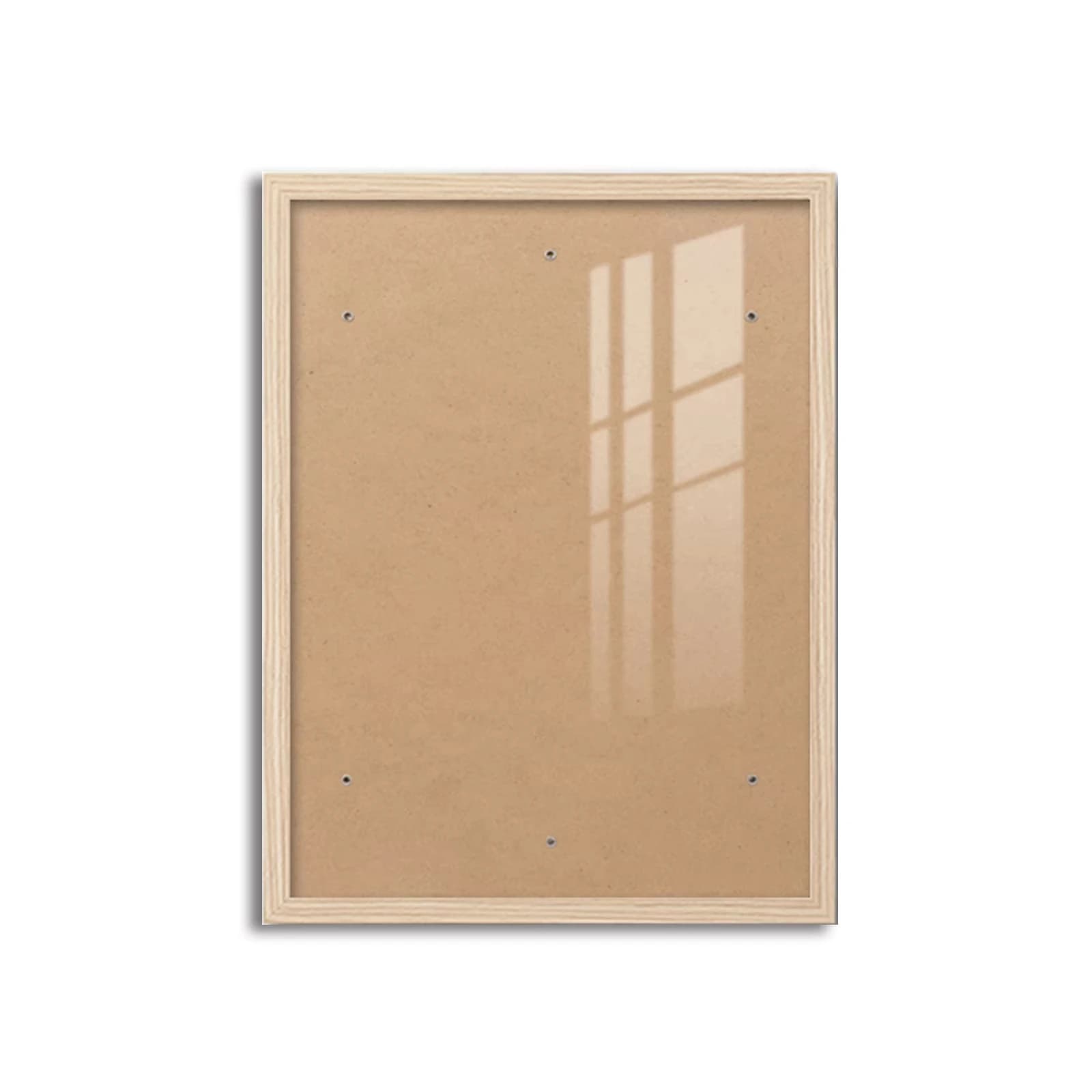 Cadre photo noir et blanc à grain de bois, 21x30 et 30x40cm, peut être accroché au mur avec un certi