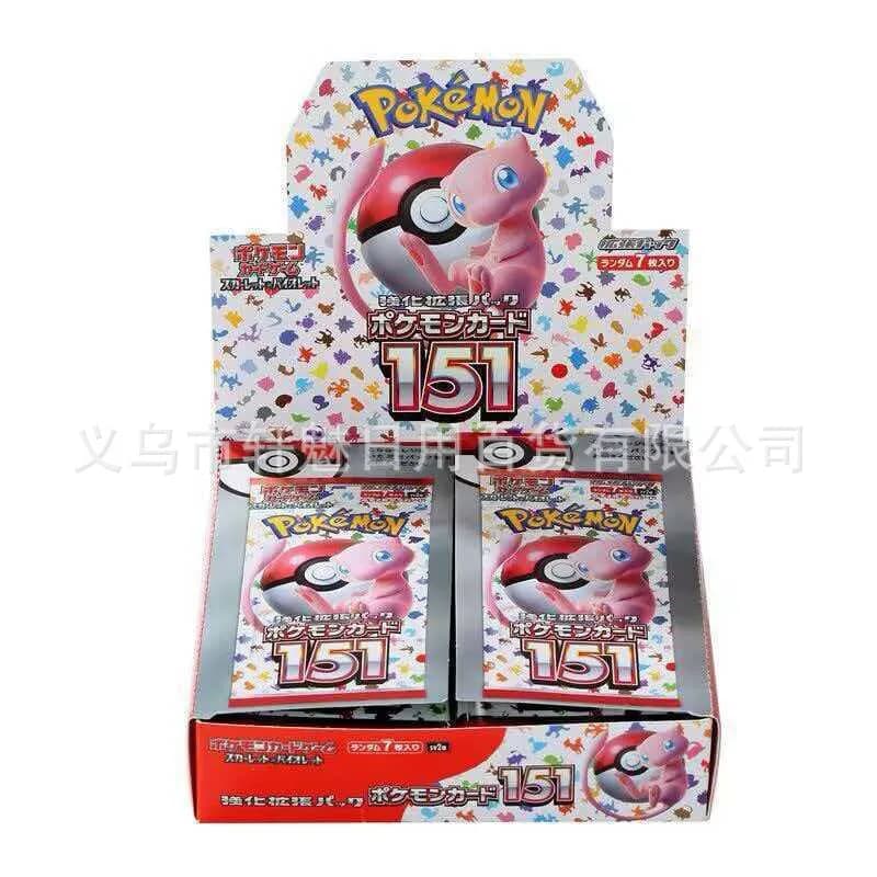 Cartes à collectionner Pokémon TCG SV2a 151, version japonaise, boîte de boosters, paquets mystères,
