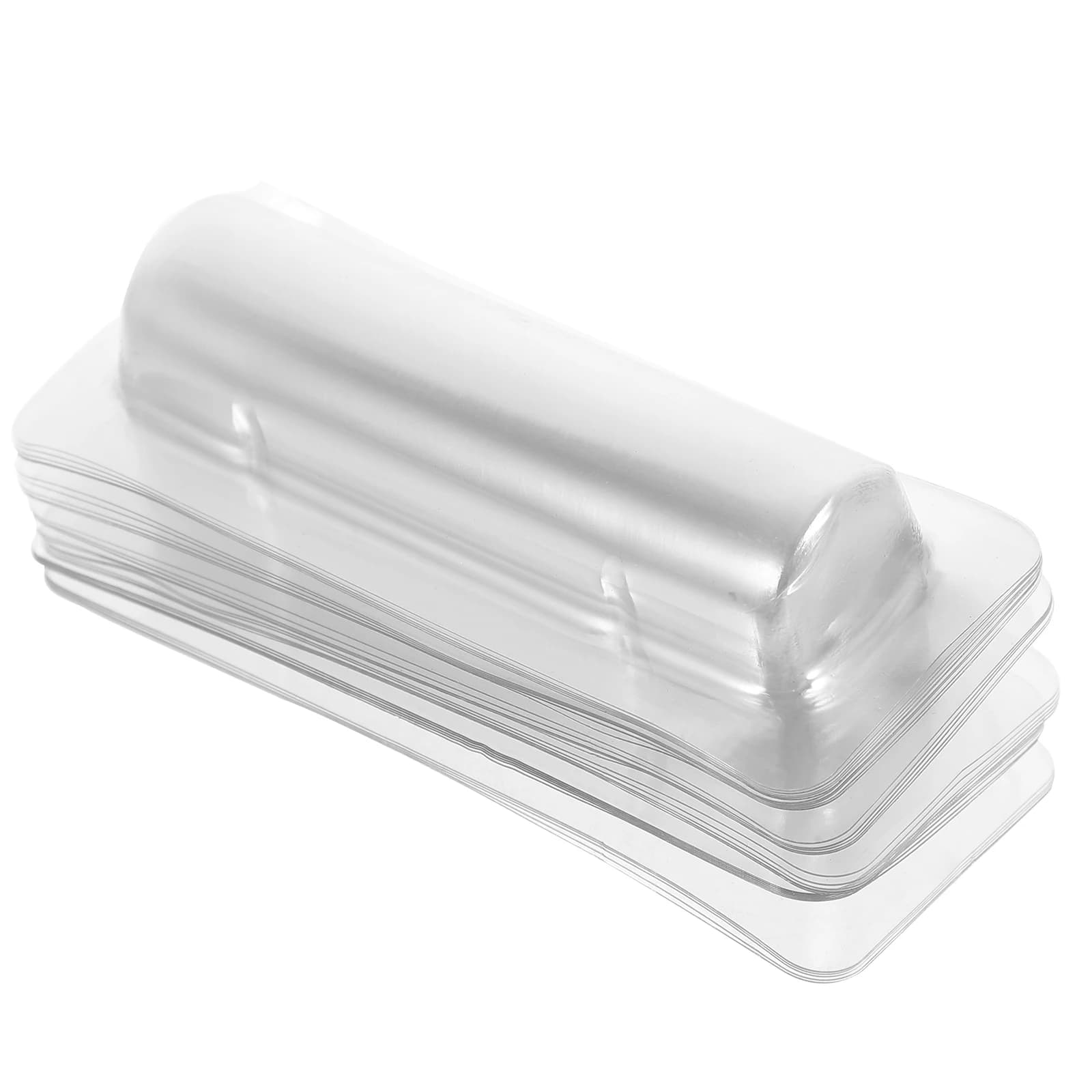 30 pièces porte-carte d'argent avec autocollant dôme en plastique baume à lèvres étanche pochette d'
