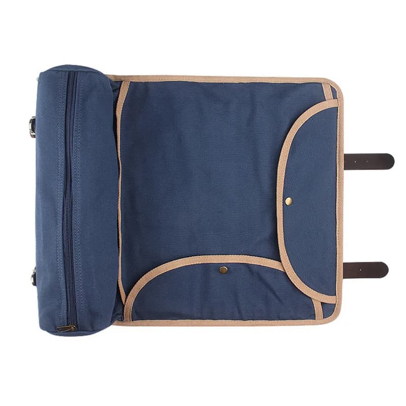 Sac de barman portable multifonctionnel en toile, sac à outils professionnel, sac mélangeur à cockta