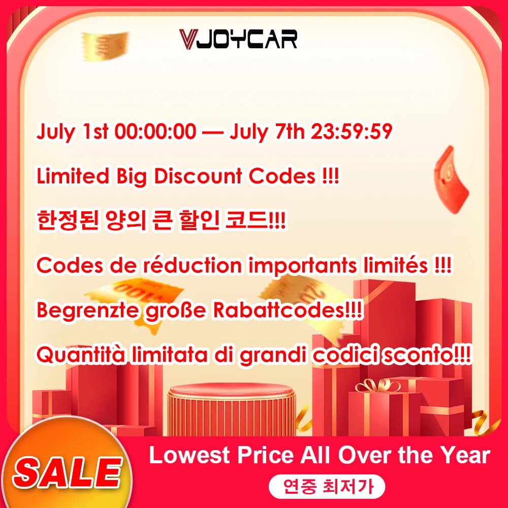 Codes de réduction pour la vente de juillet sur AliExpress