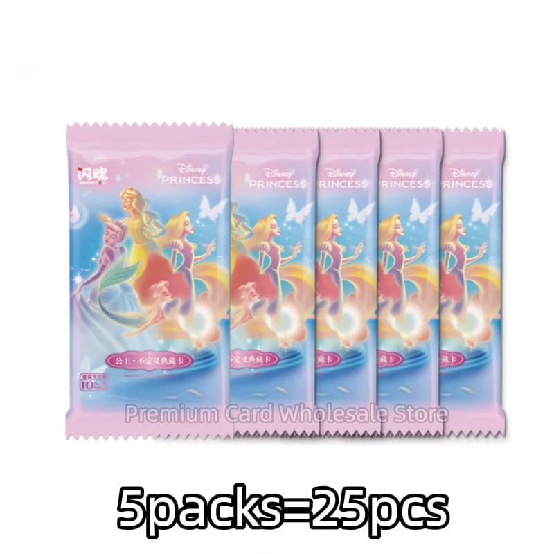 Cartes à collectionner Disney Princess Not Defined Series, boîte de boosters, collection de cartes d