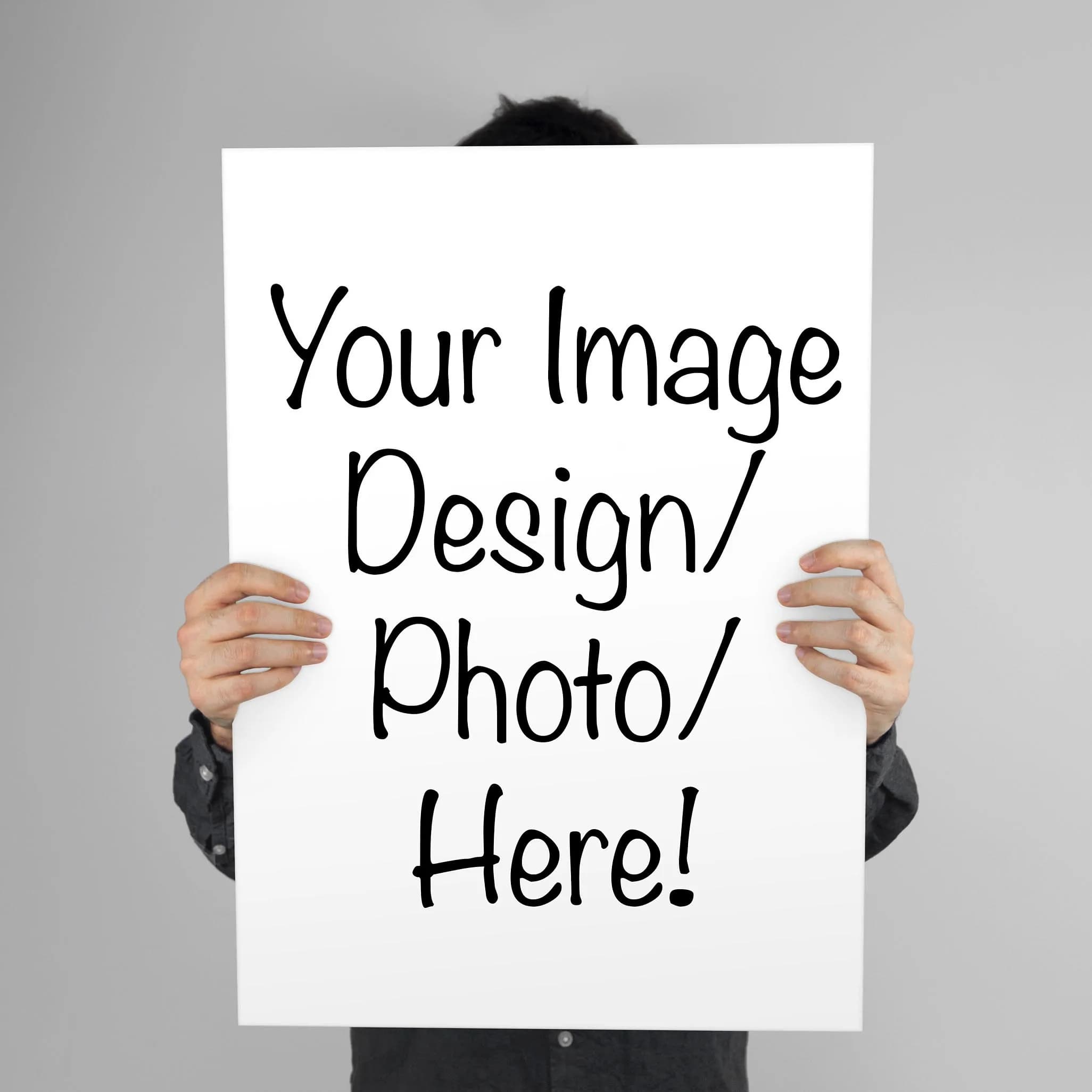 Affiche personnalisée avec image de votre photo imprimée, art personnalisé pour mariage, vie familia