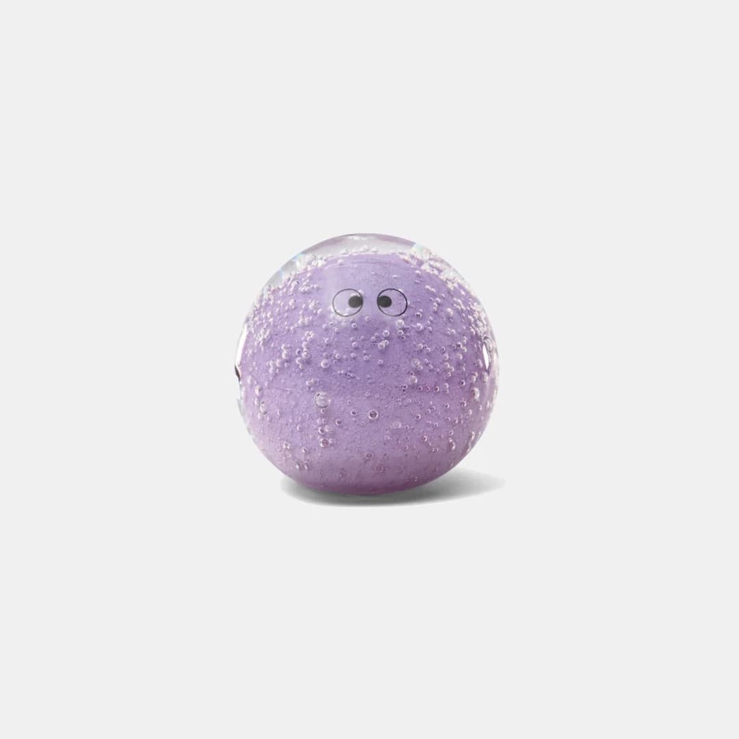 ornement de maison, petite sculpture de champignon en verre faite à la main, cadeau étoile porte-bon
