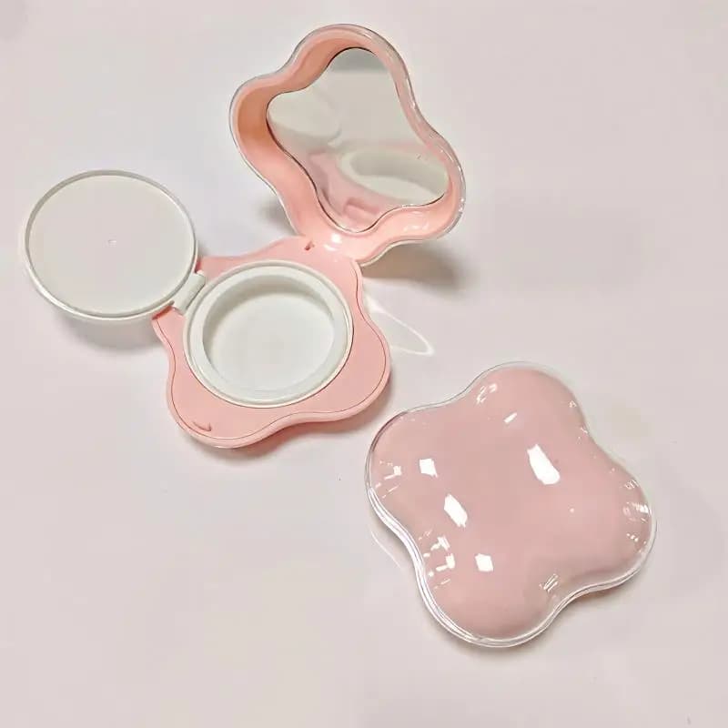 Boîte à coussin vide à rabat de 15g, boîte à poudre, étui de maquillage cosmétique Portable, récipie