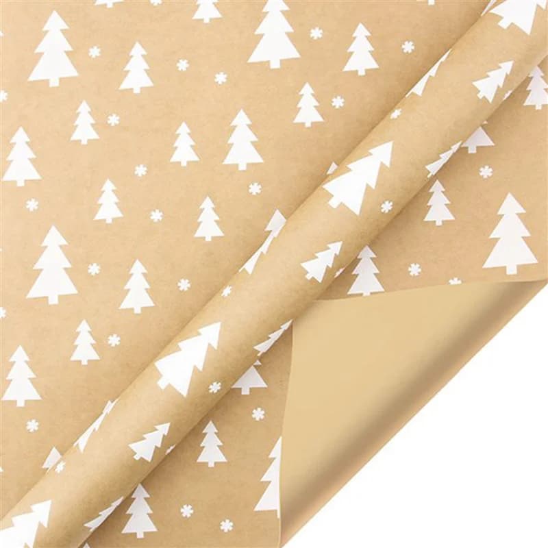 Feuilles de papier d'emballage AA81, pour noël, fête d'anniversaire, ensemble de 15 papiers d'emball
