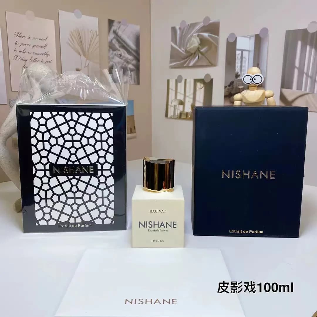 Nishane Hacivat Shadow Play Karagoz, spray de parfum pour homme de haute qualité, 100 ml
