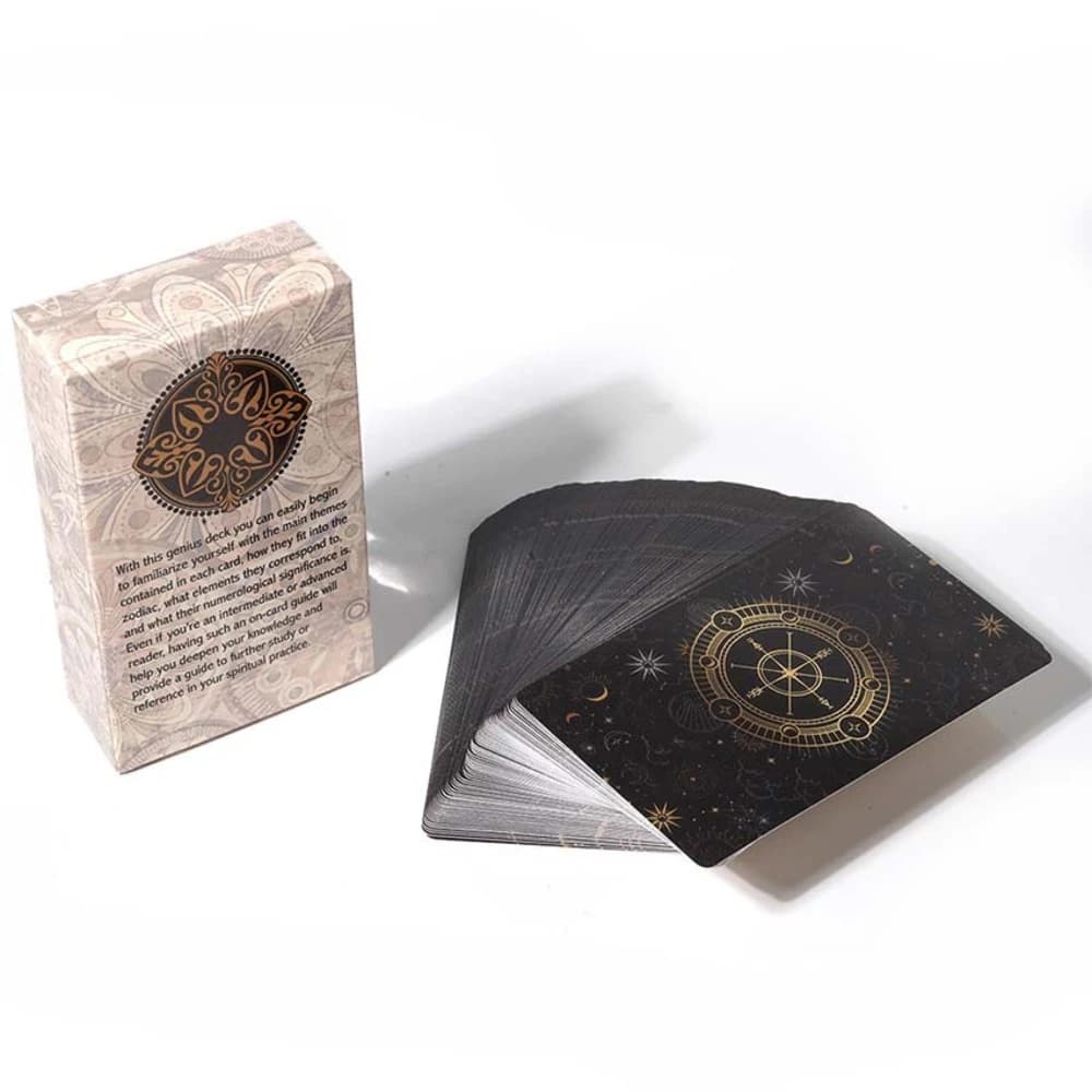 Jeu de cartes de tarot rétro 2026 avec guide – Cadeau de divination pour débutants