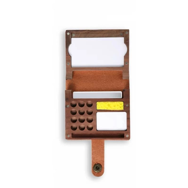 Boîte de peinture aquarelle miniature / Ensemble de peinture et de croquis portable pour étudiants e