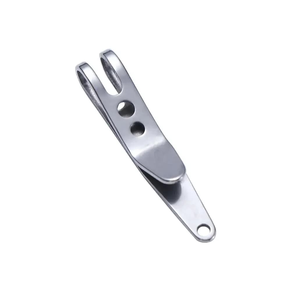 Gadgets de randonnée, Mini porte-clés Portable en acier inoxydable, Clip de suspension de ceinture, 
