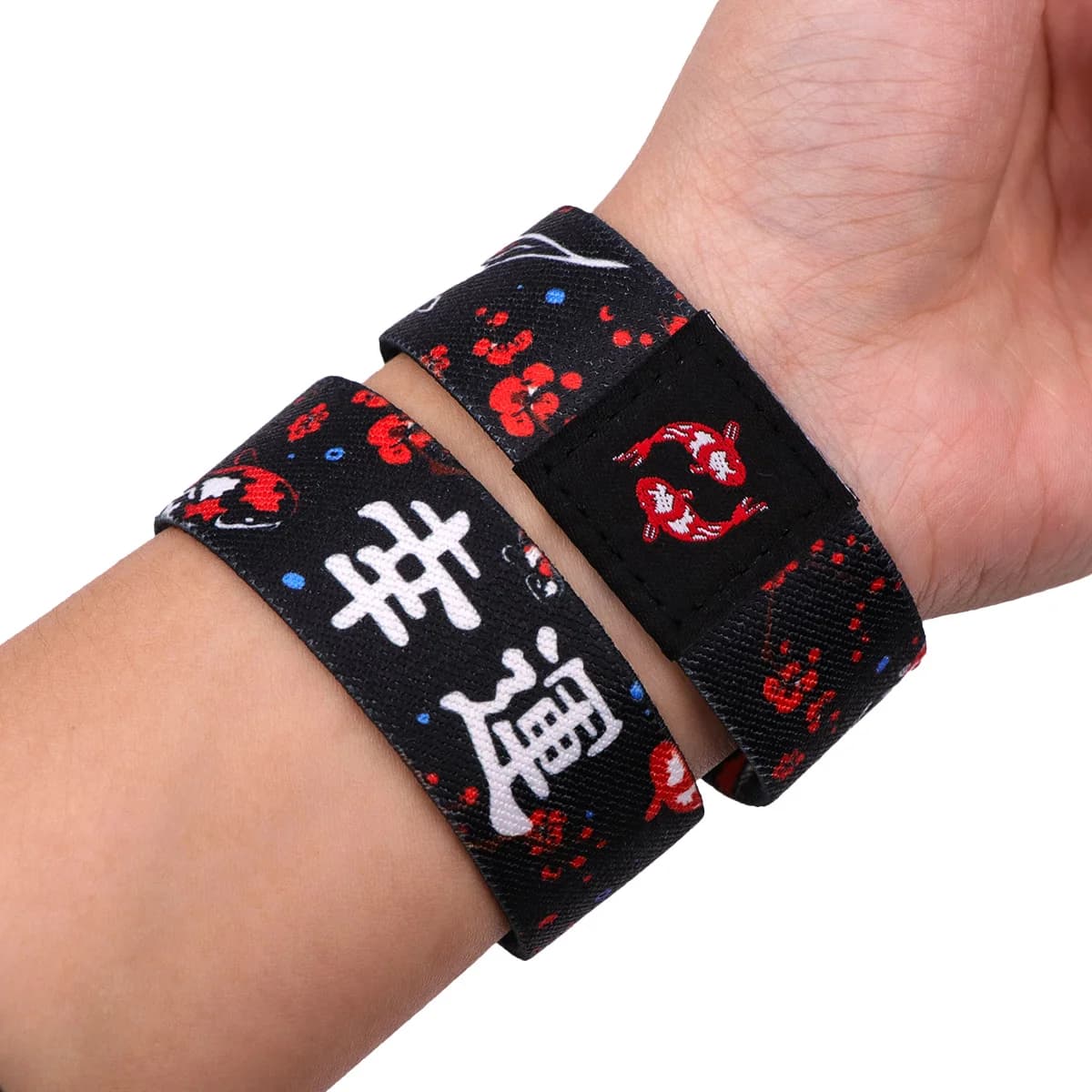 Bonne chance Koi Bracelet japonais pour femmes brassard Bracelets Cosplay Bracelets accessoires Brac