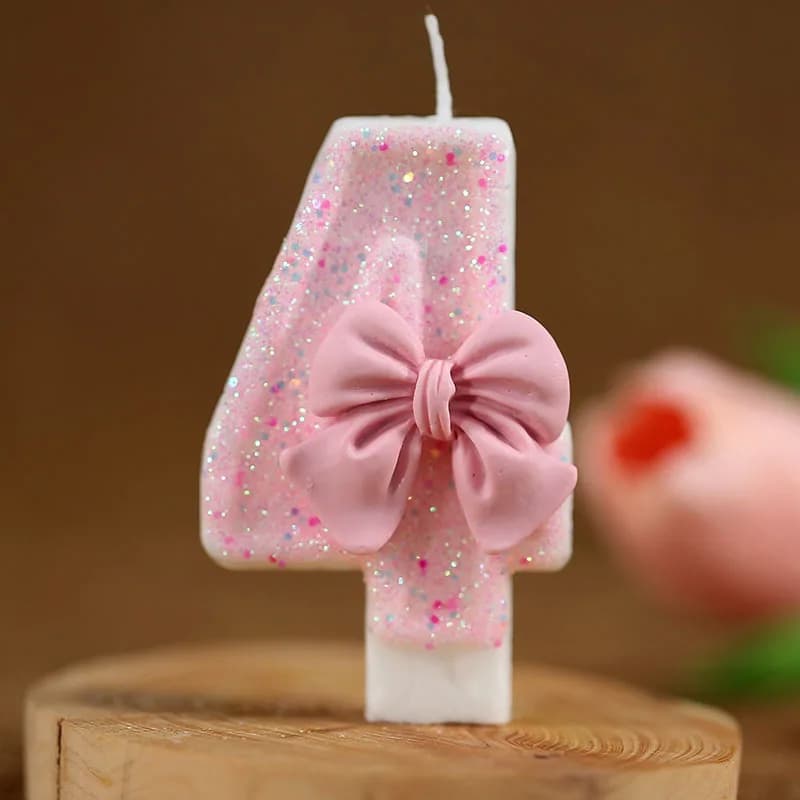 Bougie d'anniversaire Sparklers 1 an, licorne rose, bougies d'anniversaire originales pour gâteau, b