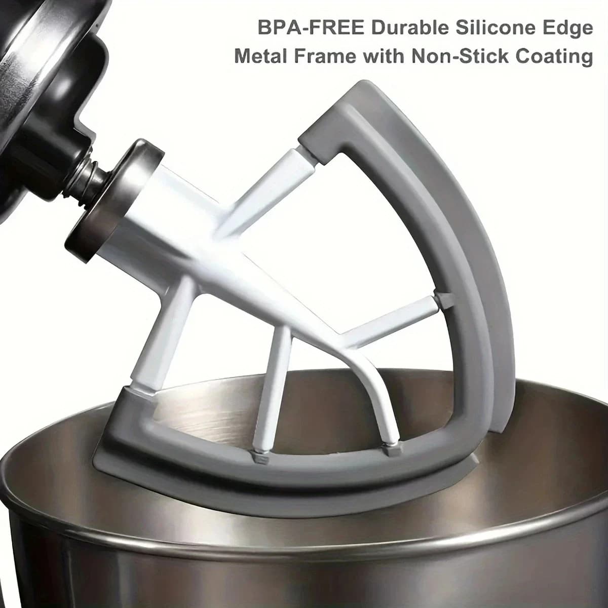 Accessoires en silicone de 4,5 à 5 pouces compatibles avec le batteur sur socle inclinable KitchenAi