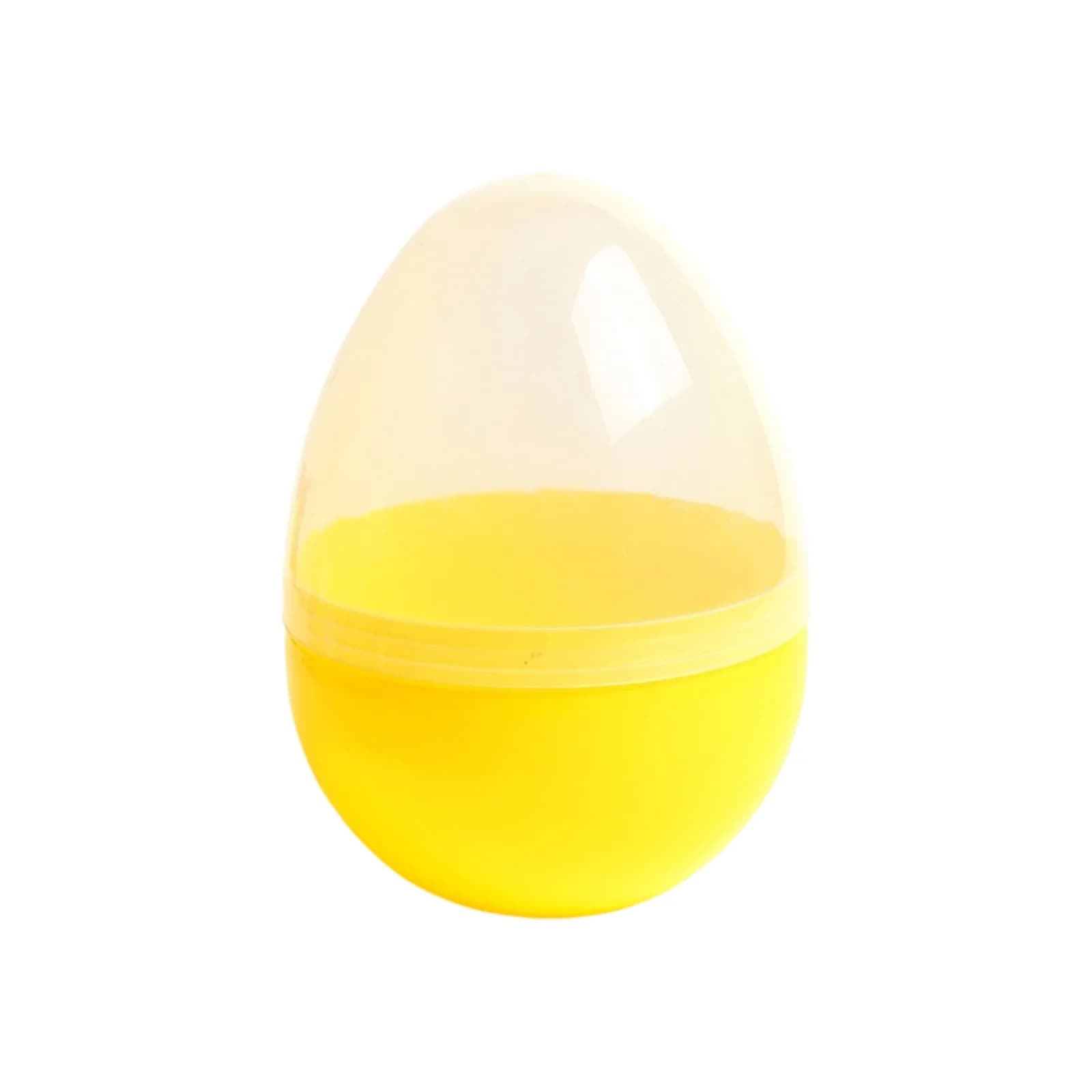 Boîte de rangement en plastique en forme d'œuf de Pâques, empilable, pour bonbons, petit organisateu