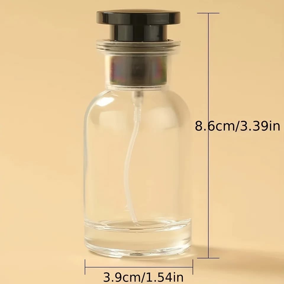 Bouteille de parfum portable en verre haut de gamme, vaporisateur de parfum, voyage, Afrique, 30ml, 