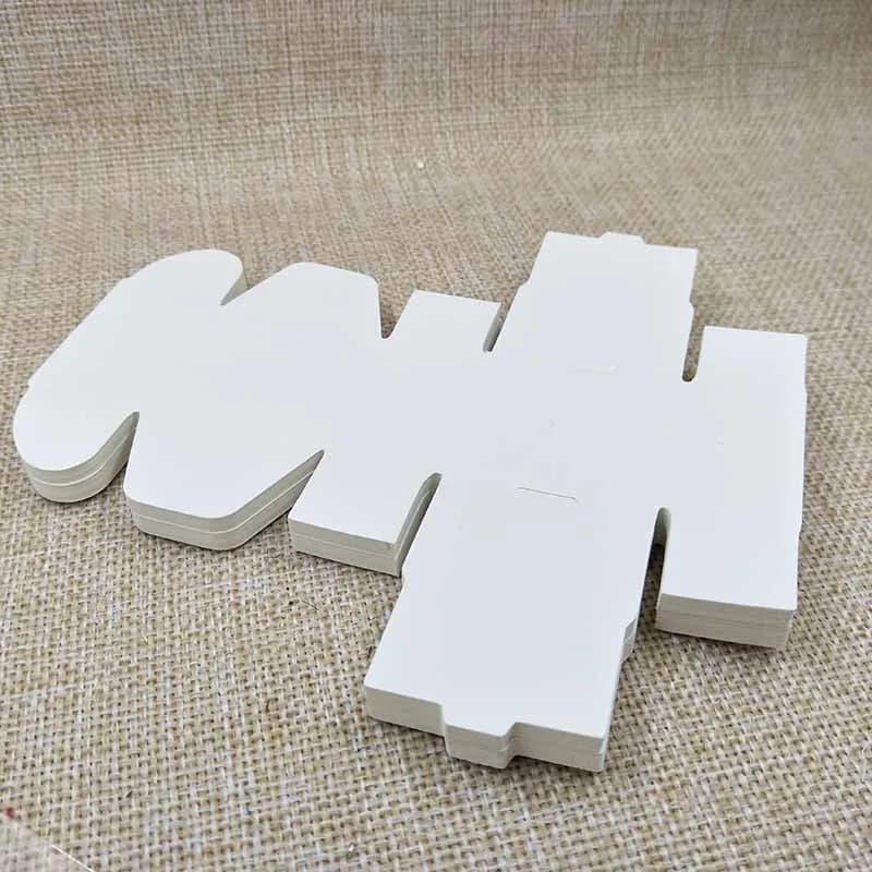 ZerongE bijoux10pc bricolage vous de remerciement cadeaux package Vintage kraft fleur cadeaux boîte 